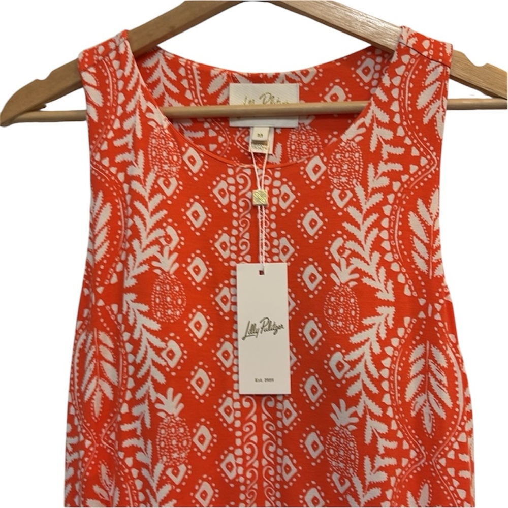 NWT Lilly Pulitzer Ulla Fitted Maxi Dress Flamingo Feather Harbor View SZ.SMALL - Picture 7 of 16